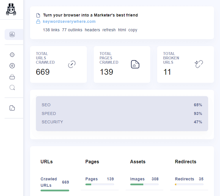 SEO Checker Screenshot